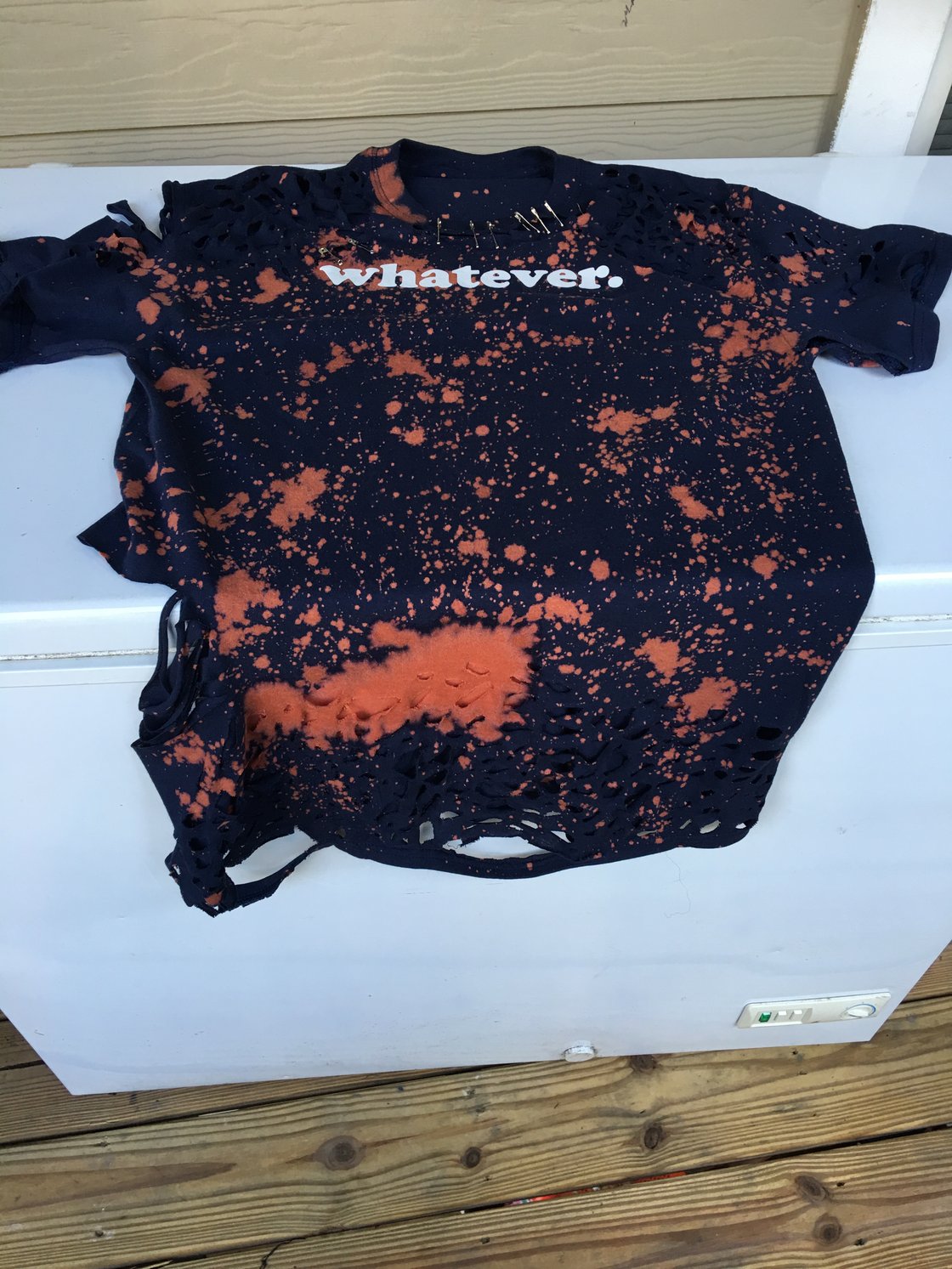 Image of Distressed Custom T-Shirt 