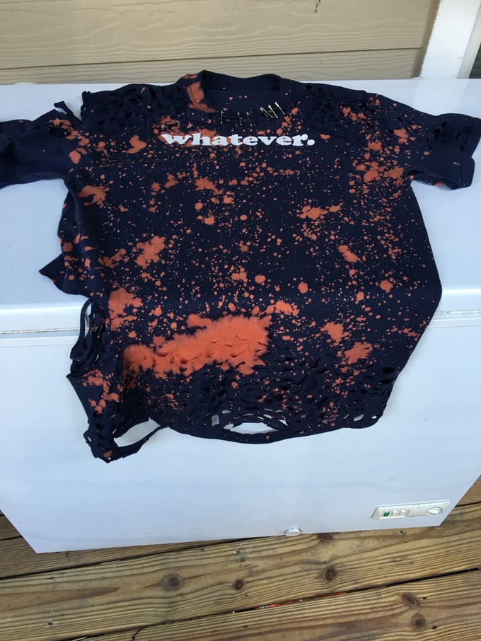 Image of Distressed Custom T-Shirt 
