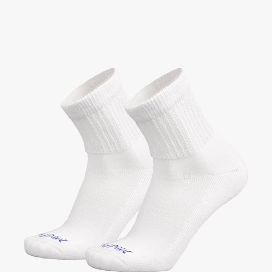 Cushion Quarter Socks with COOLMAX® Fiber, 2 Pair - MediPeds