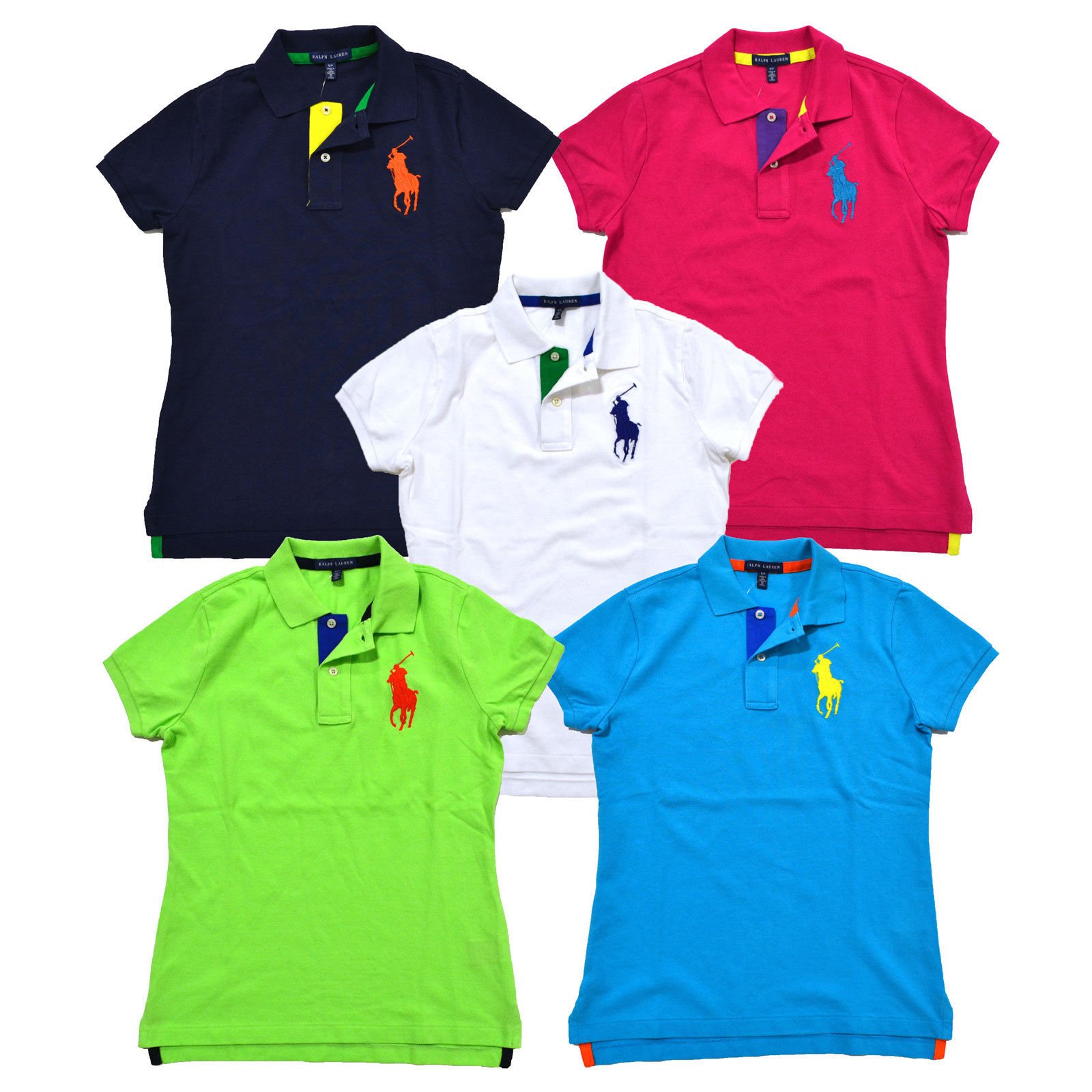 5x ralph lauren polo shirts