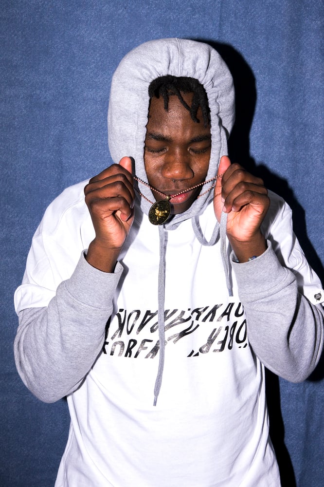 Image of Boxed Wave Tee (White) 