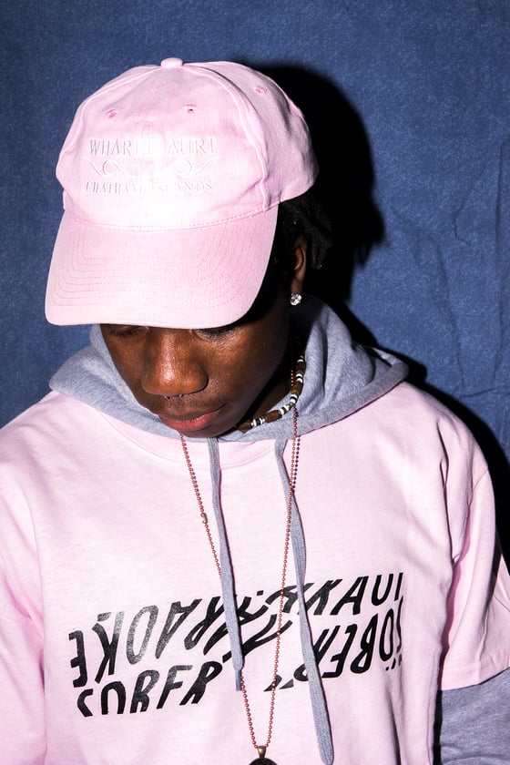 Image of Boxed Wave Tee (Light Pink)