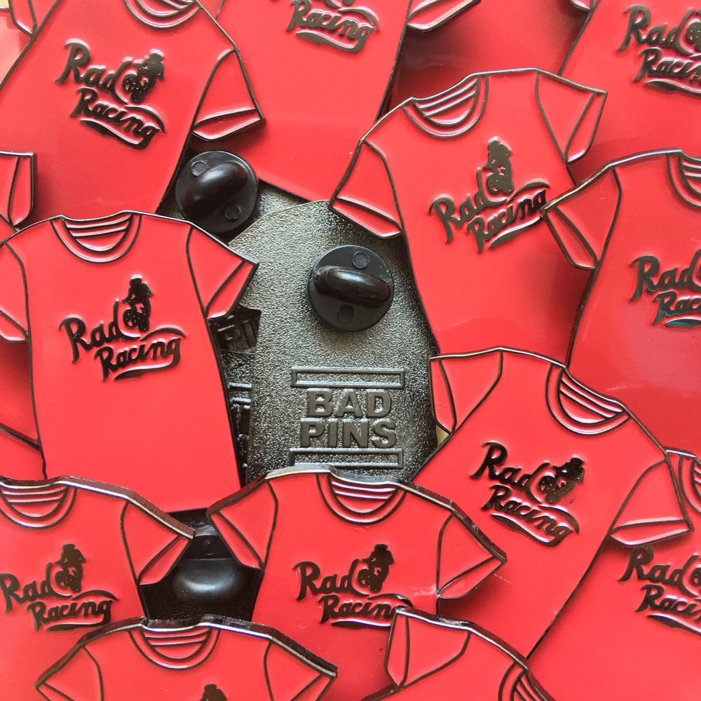 Rad Racing Tee Lapel Pin