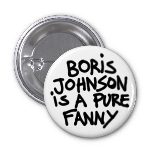 Image of Boris Johnson Badge