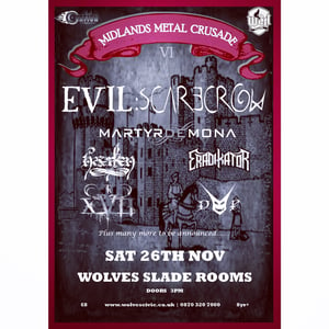 Image of FINAL SHOW! Midlands Metal Crusade - Ticket