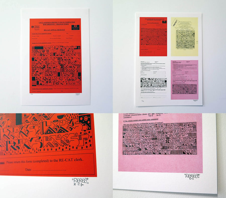 Image of Brixton Prison Form Prints