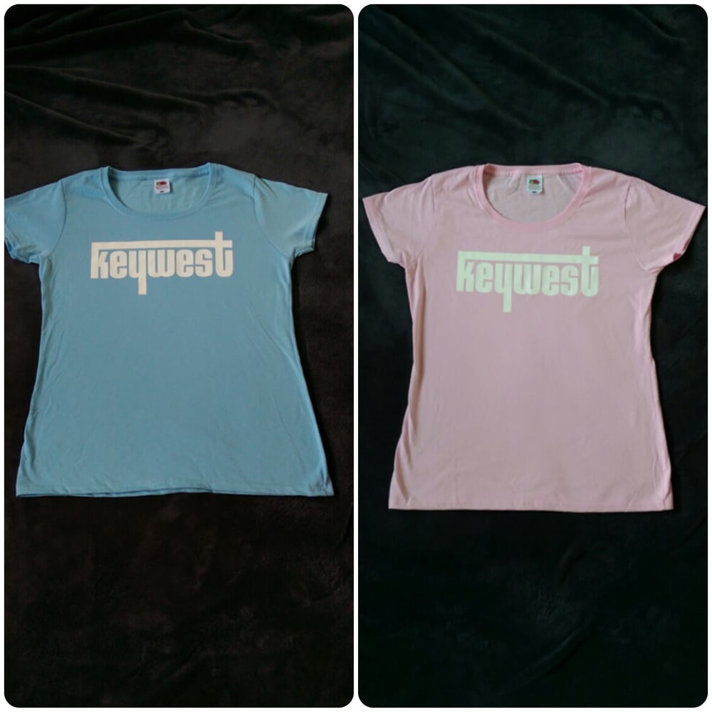 Image of Keywest Blue / Pink T-Shirt