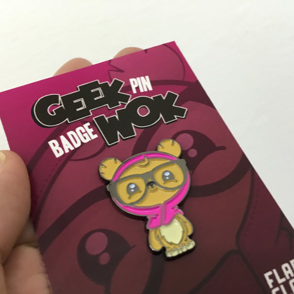 Flabslab — Geekwok Enamel Pin By Ume Toys 