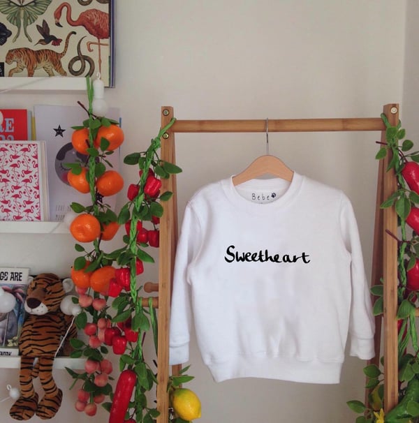 Image of sweetheart sweatshirt/tee