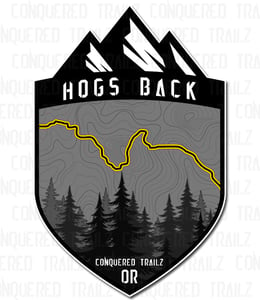 Image of "Hogs Back" Trail Badge