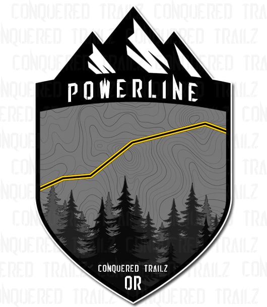 Image of "Powerline" (Oregon) Trail Badge