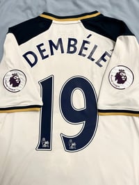 Image 1 of Tottenham Hotspur “DEMBÉLÉ 19” 2016/17 Home Shirt + patches (XL)