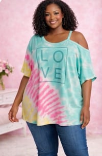 Image 6 of New 3X Jolie & Joy Open shoulder Top #860*8