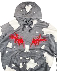 Image 7 of Re-worked 1 of 1 Nike Scarred Rebirth Hoodie Size XL