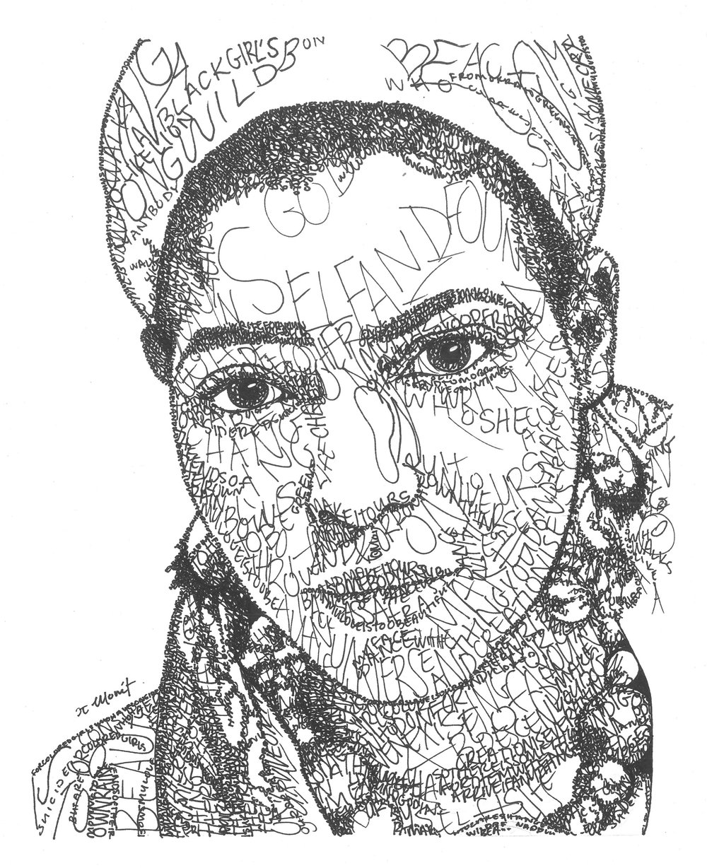 Image of Ntozake Shange Word Portrait