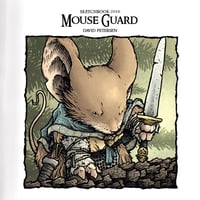 Image 1 of 2016 Mouse Guard Sketchbook