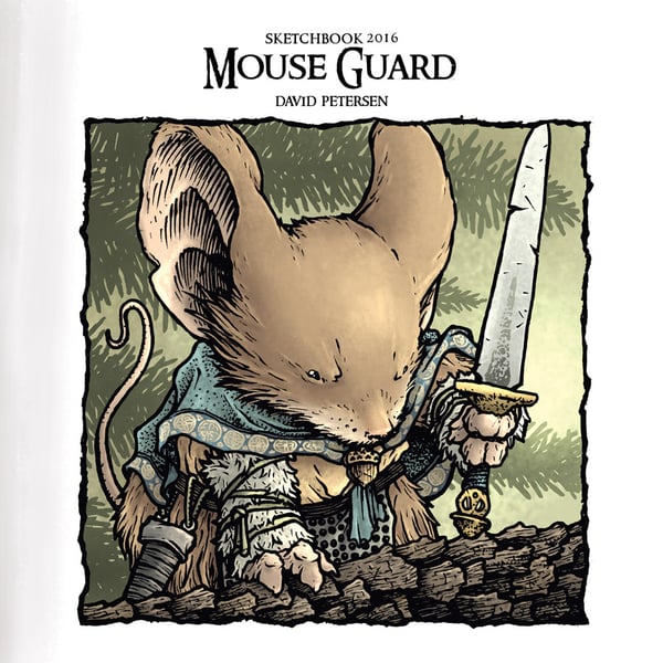 Image of 2016 Mouse Guard Sketchbook