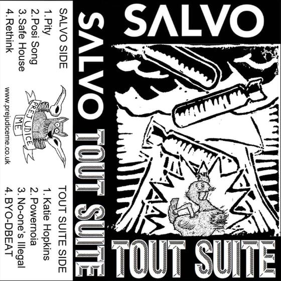 Image of Tout Suite/Salvo Self Titled Tape