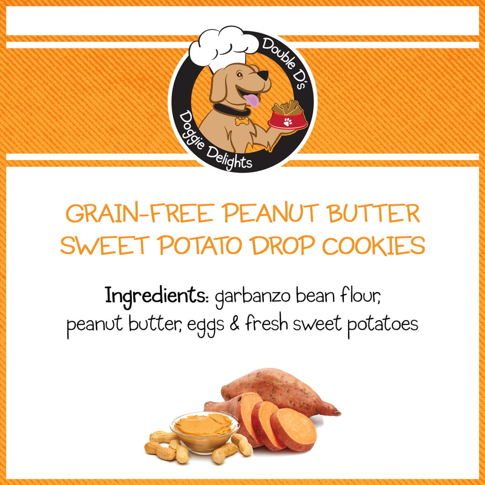 Image of Grain-Free Peanut Butter Sweet Potato Drop Cookies