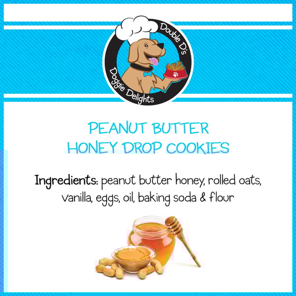 Image of Peanut Butter Honey Drop Cookies