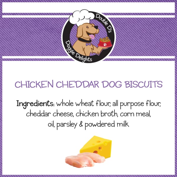 Image of Chicken Cheddar Dog Biscuits