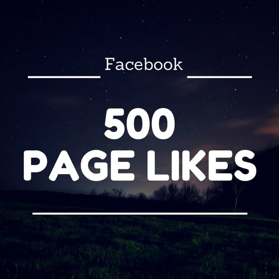 Image of Facebook FanPage 500 Likes