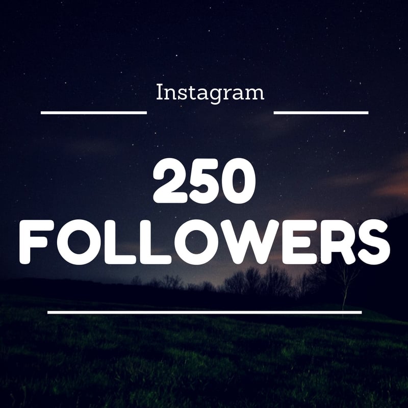 Image of Instagram 250 Followers