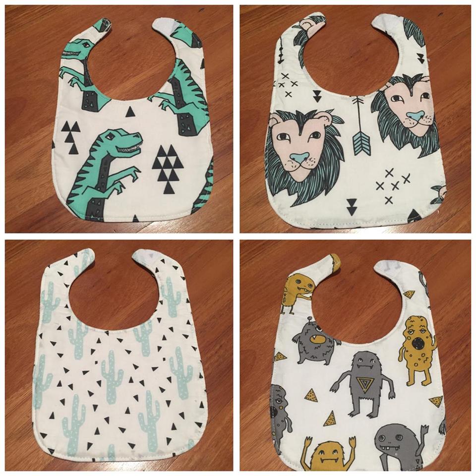 Image of 100% Organic Cotton small bibs