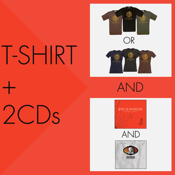 Image of Pack T-shirt + 2 CDs