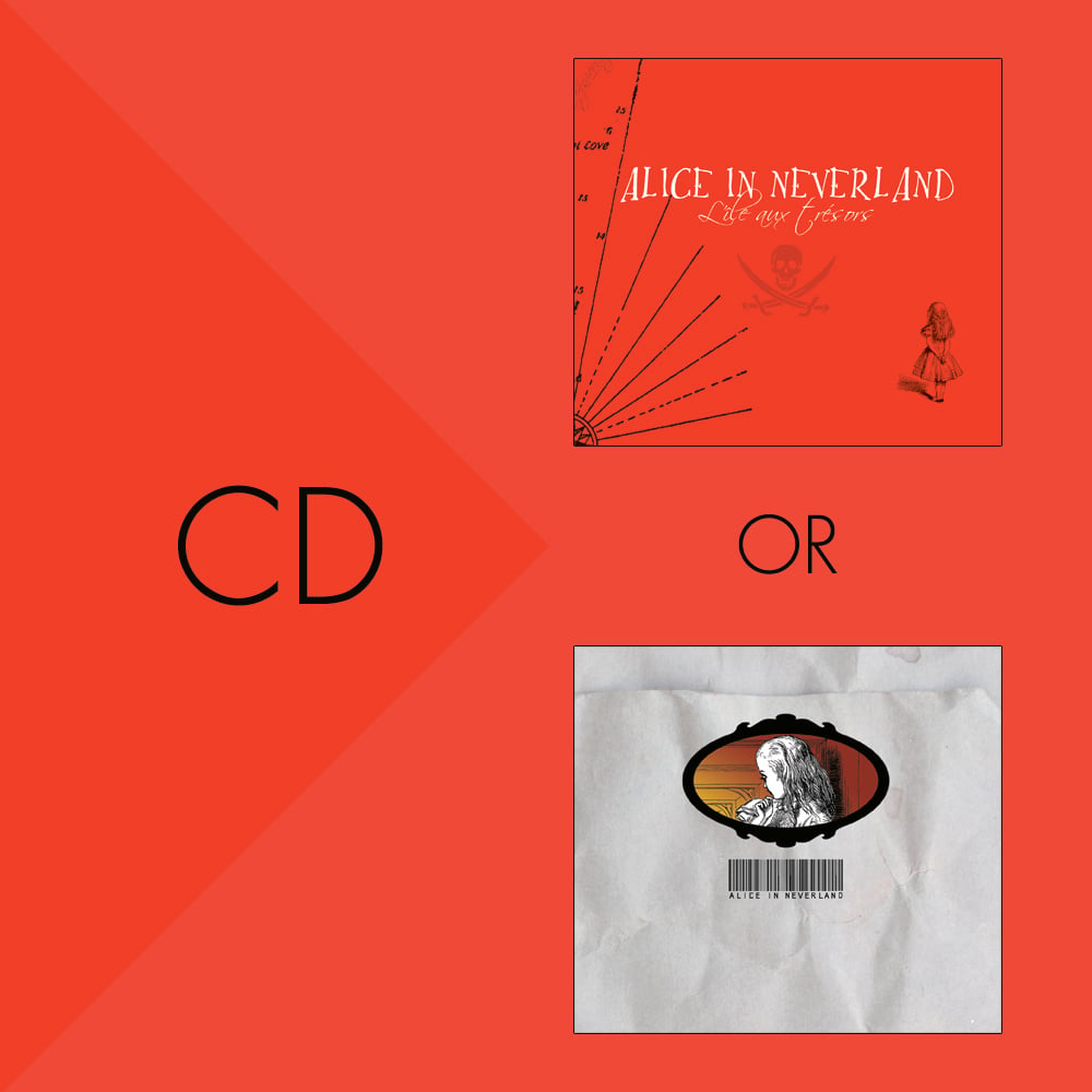 Pack T-shirt + CD / Alice In Neverland