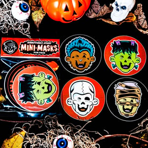 Image of Mini Masks Sticker Pack!