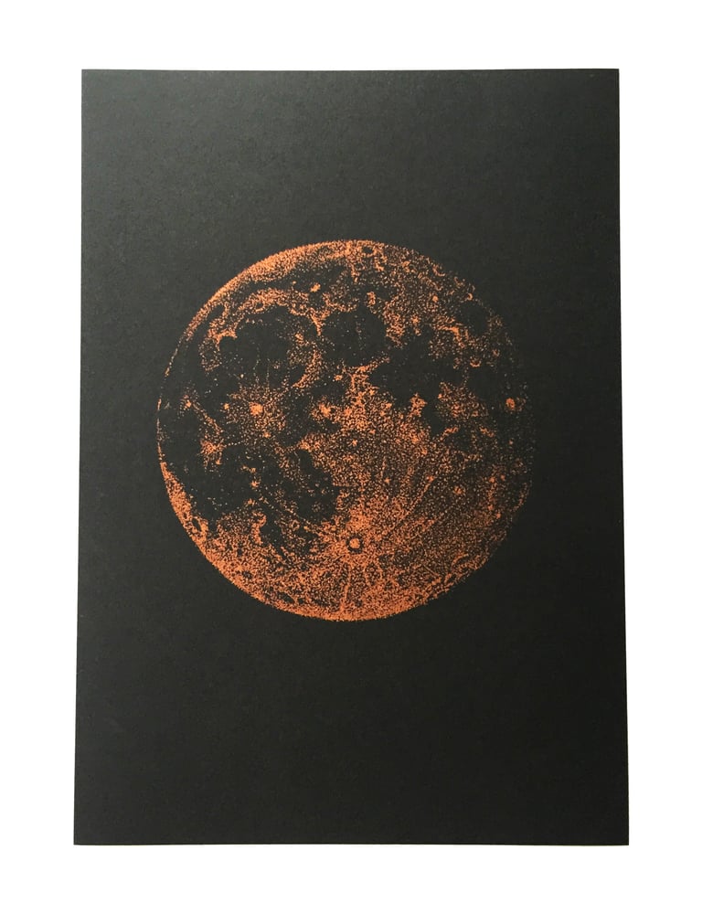 Image of Copper Full Moon - A4