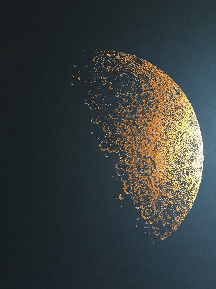 Image of Copper Foil Half Moon