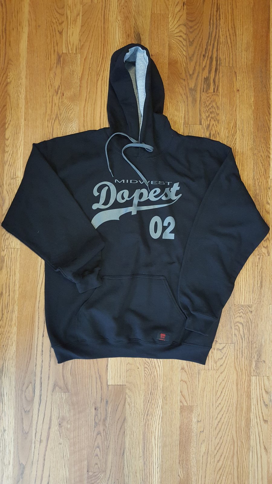 Image of MidWest Dopest Hoodie Stealth Black