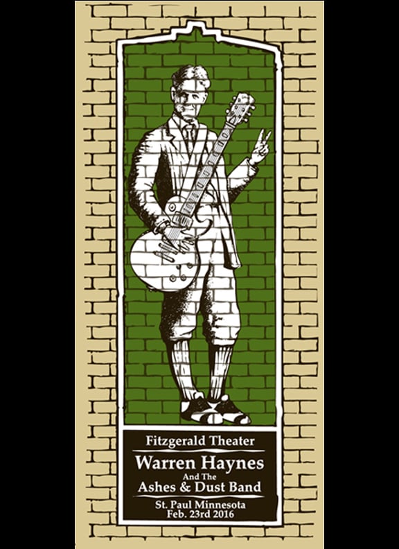 Warren Haynes And The Ashes And Dust Band St. Paul, MN. 2016