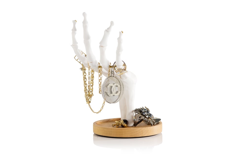 Image of Skeleton Hand Jewellery Tidy