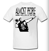 Image of Almost People LP/T Shirt BUNDLE!!! 