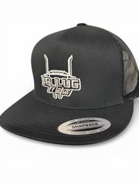 Image 3 of 10LUGMAFIA center logo trucker hat 