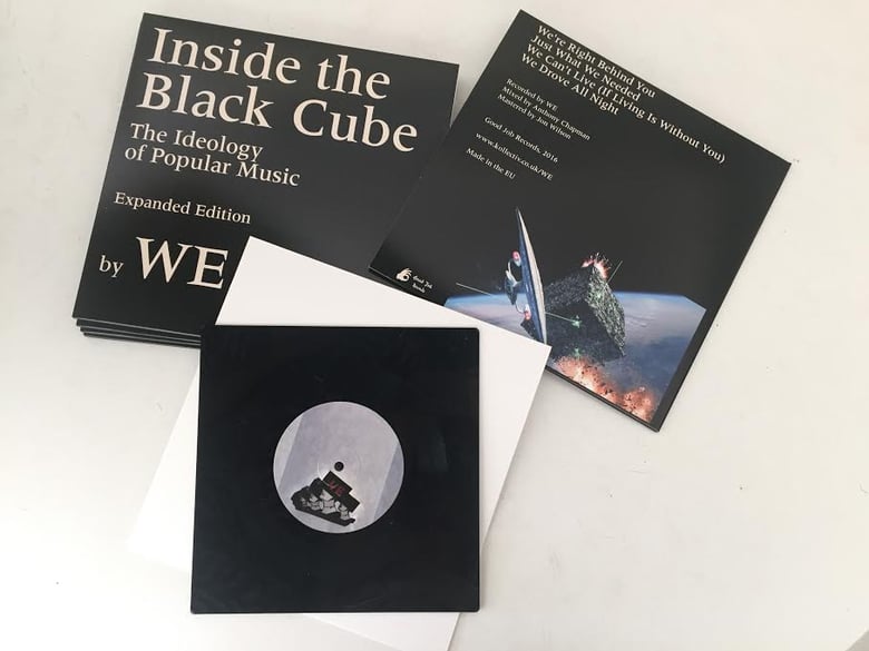 Image of PREORDER WE - Inside the Black Cube. Square 8 inch Vinyl GJ003