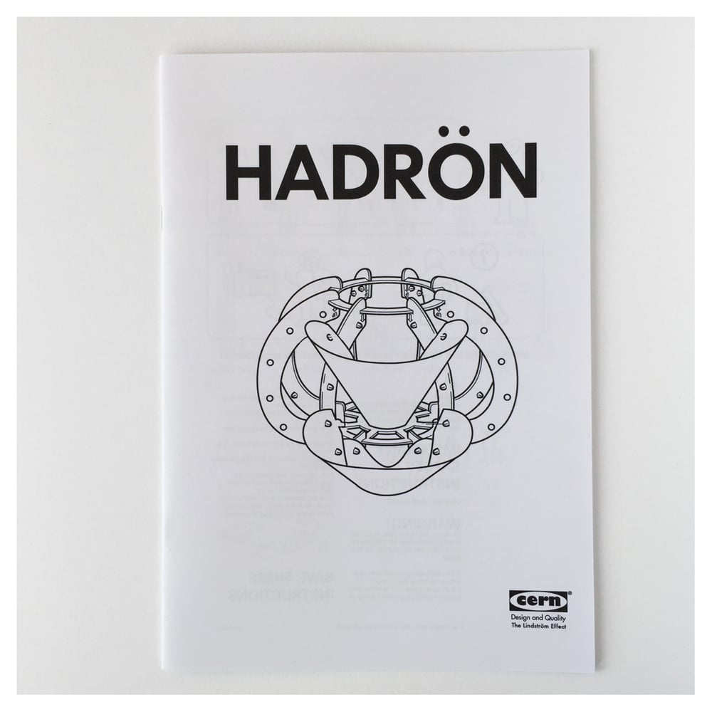 Image of Hadron Zine- the flat pack particle accelerator  