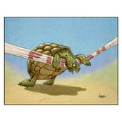 Image of "Finished at the Finish" Tortoise Print