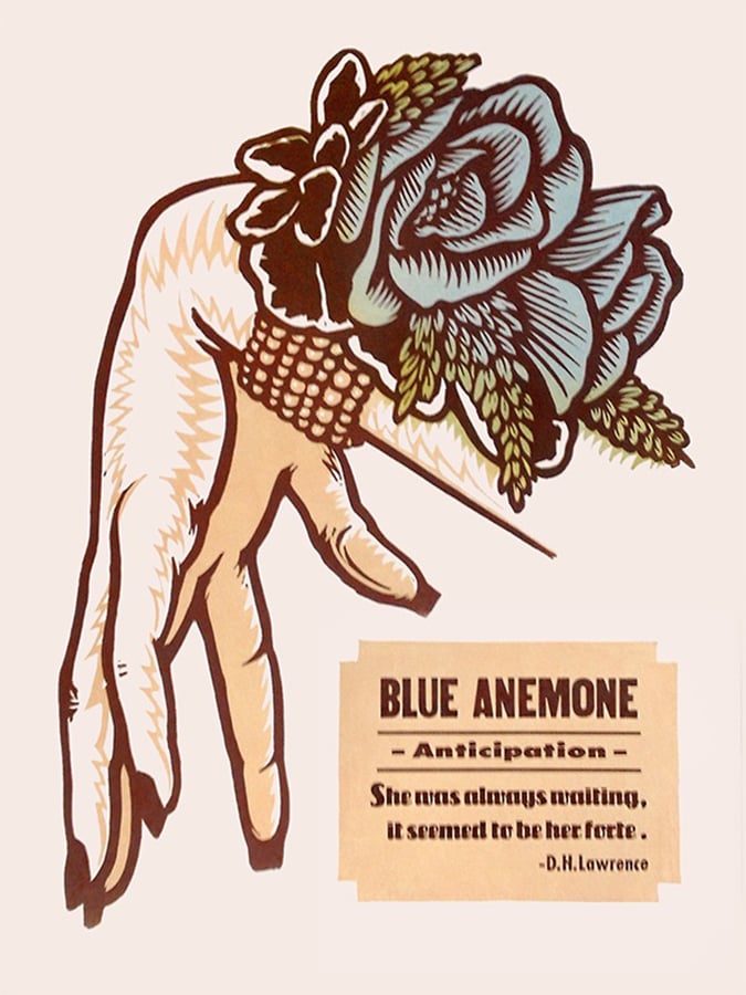 Image of Blue Anemone