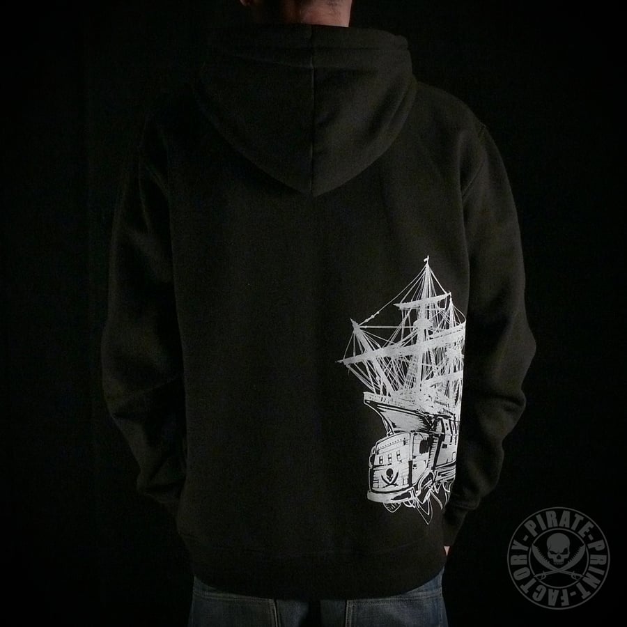 Image of SWEAT CAPUCHE ZIP PIRATE BOAT
