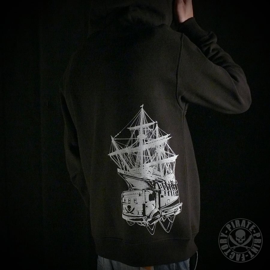 Image of SWEAT CAPUCHE ZIP PIRATE BOAT