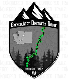 Image of Washington "Backcountry Discovery Route" Badge