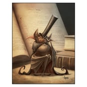 Image of "Sir Desmodus Rotundus" Vampire Bat Print
