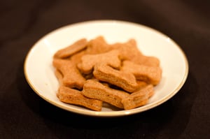 Image of Peanut Butter Applesauce Doggie Biscuits