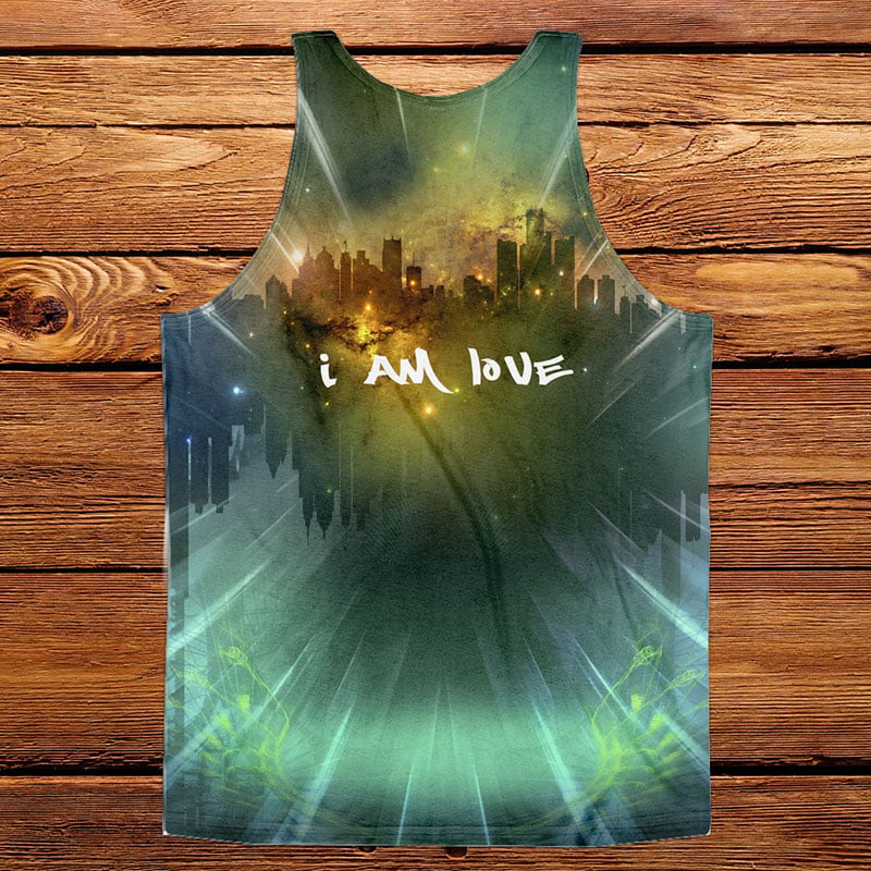 Image of "I am Love" sublimated tank 