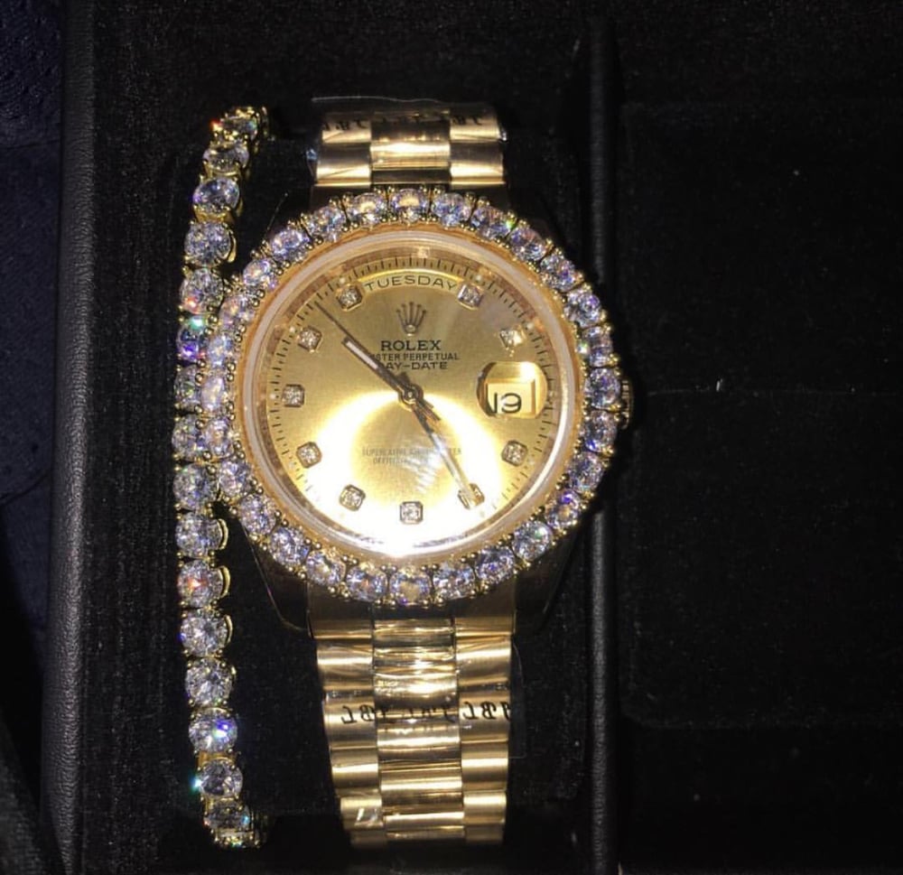 Lab diamond rolex bezel Outlet