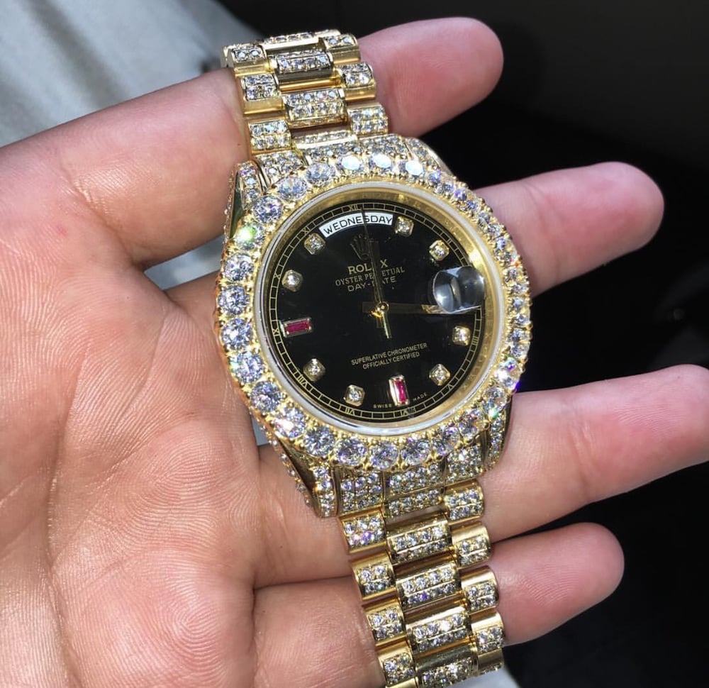 Custom presidential rolex Clearance